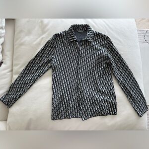 CHRISTIAN DIOR MEN’S SIZE M OBLIQUE OVERSHIRT